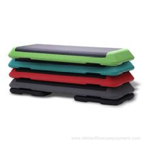 Plastic stackable wide platform 3 inch aerobic step